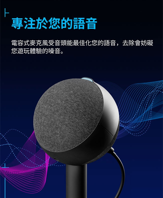 Logitech羅技 G YETI ORB USB - 詳情11