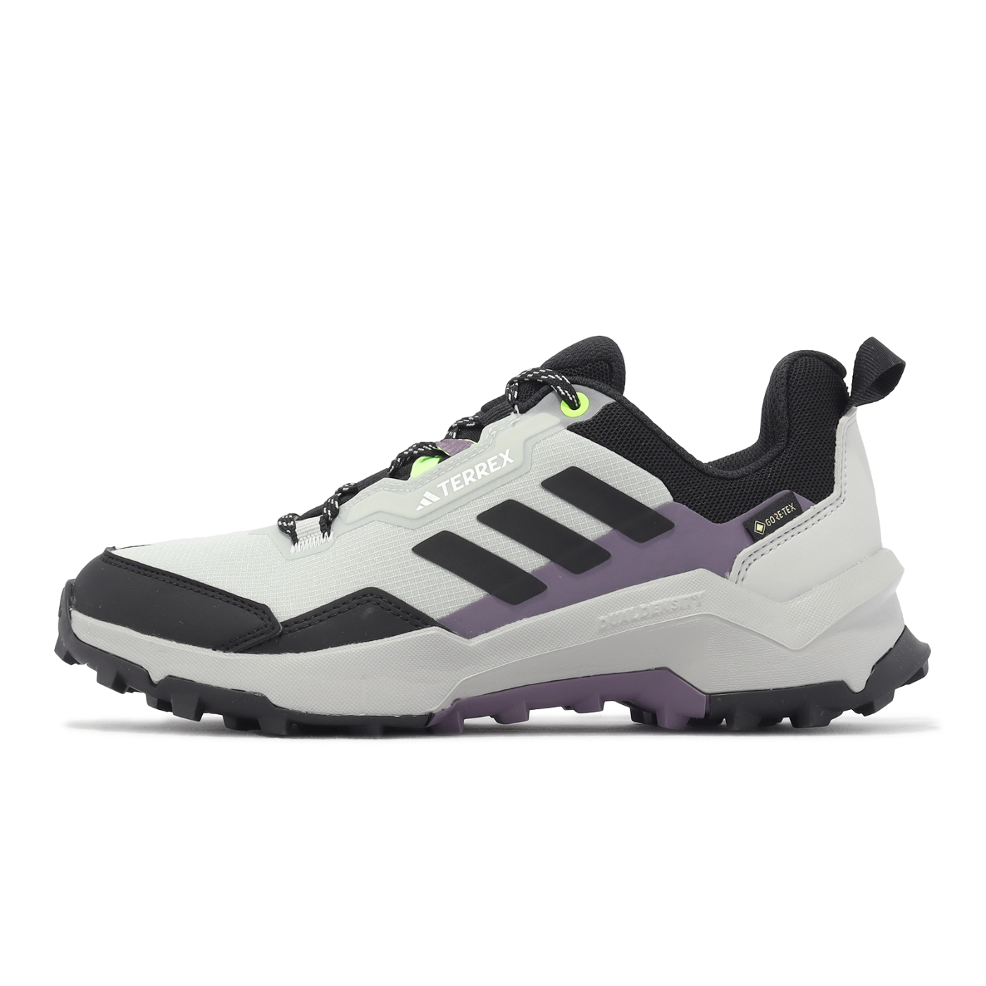 adidas 戶外鞋Terrex AX4 GTX W 女鞋灰黑防水馬牌輪胎底登山緩震愛迪達