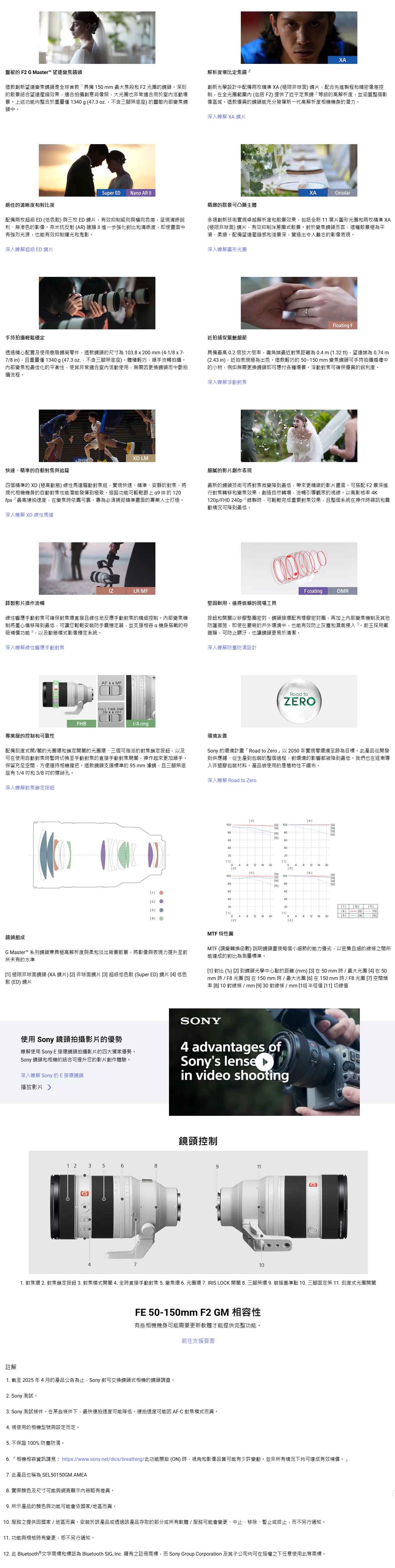 SONY索尼 SEL50150GM - 詳情3