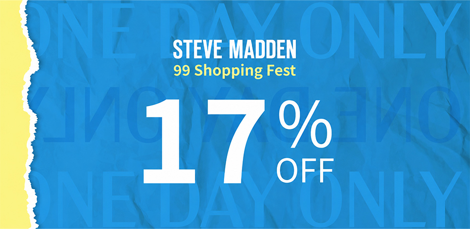 STEVE MADDEN 全館一日83折