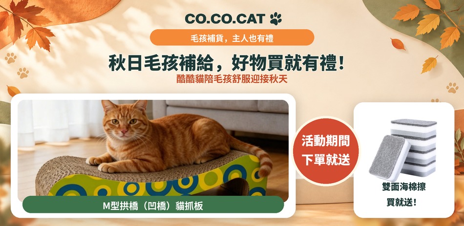 酷酷貓 CO.CO.CAT 10月新型態