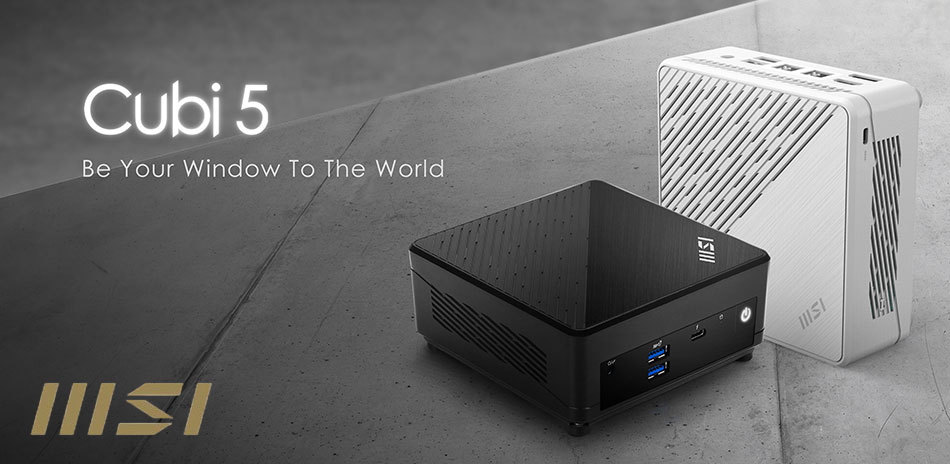MSI Cubi5 迷你電腦9折好禮多重選