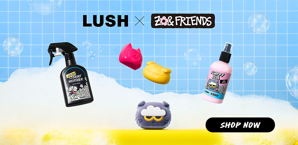 LUSH x ZO&FRIENDS 聯名新上市!
