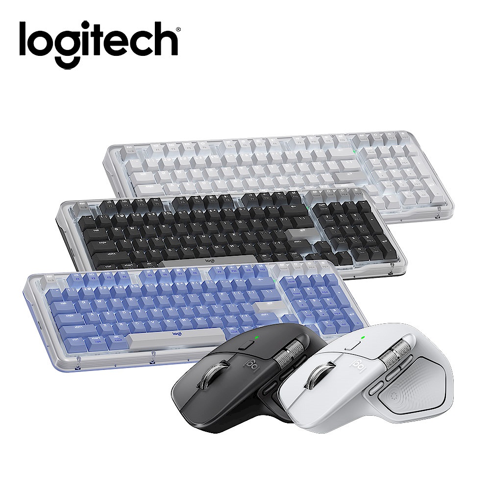 羅技logitech ALTO KEYS K98M 機械式無線鍵盤+ MX Master 4 ForMac