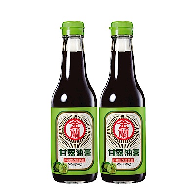 金蘭 甘露油膏500ml 兩罐超值組