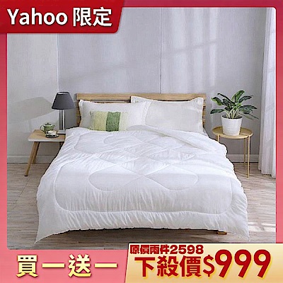 LAMINA 買一送一 調溫黑科技纖維石墨烯可水洗被	