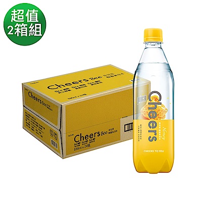 泰山 Cheers Bee 蜂蜜氣泡水(590mlx24入) 二入超值組