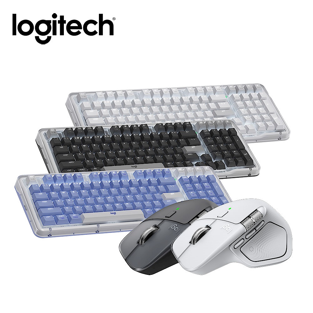 【新品未使用】 MX MASTER 4 & ALTO KEYS K98M 羅技logitech ALTO KEYS K98M 機械式無線鍵盤+ MX Master 4 無線滑鼠