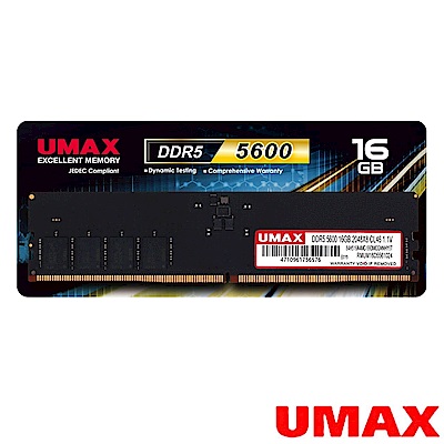 [板卡超值組] PNY RTX5060 Ti 16GB 雙風扇顯示卡+技嘉H810M-H INTEL主機板+UMAX DDR5 5600 16GB 2048X8 桌上型記憶體