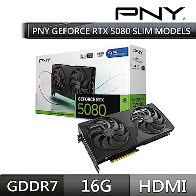 [板卡超值組] PNY RTX 5080 16GB Slim OC+B850M GAMING X WF6E AMD主機板*2