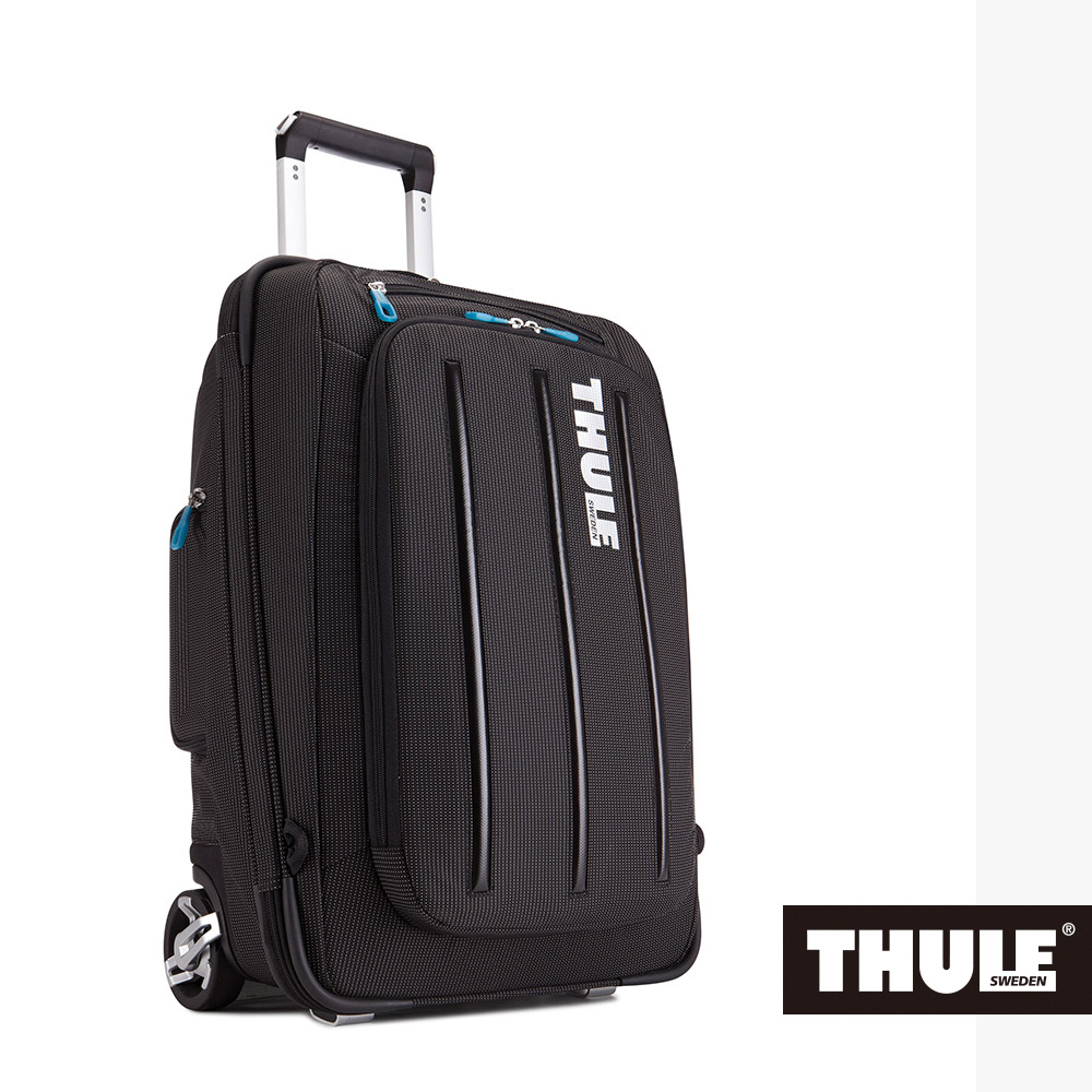 THULE-Crossover Carry22吋38L可背式行李箱TCRU-115-黑| 拉鍊框| Yahoo