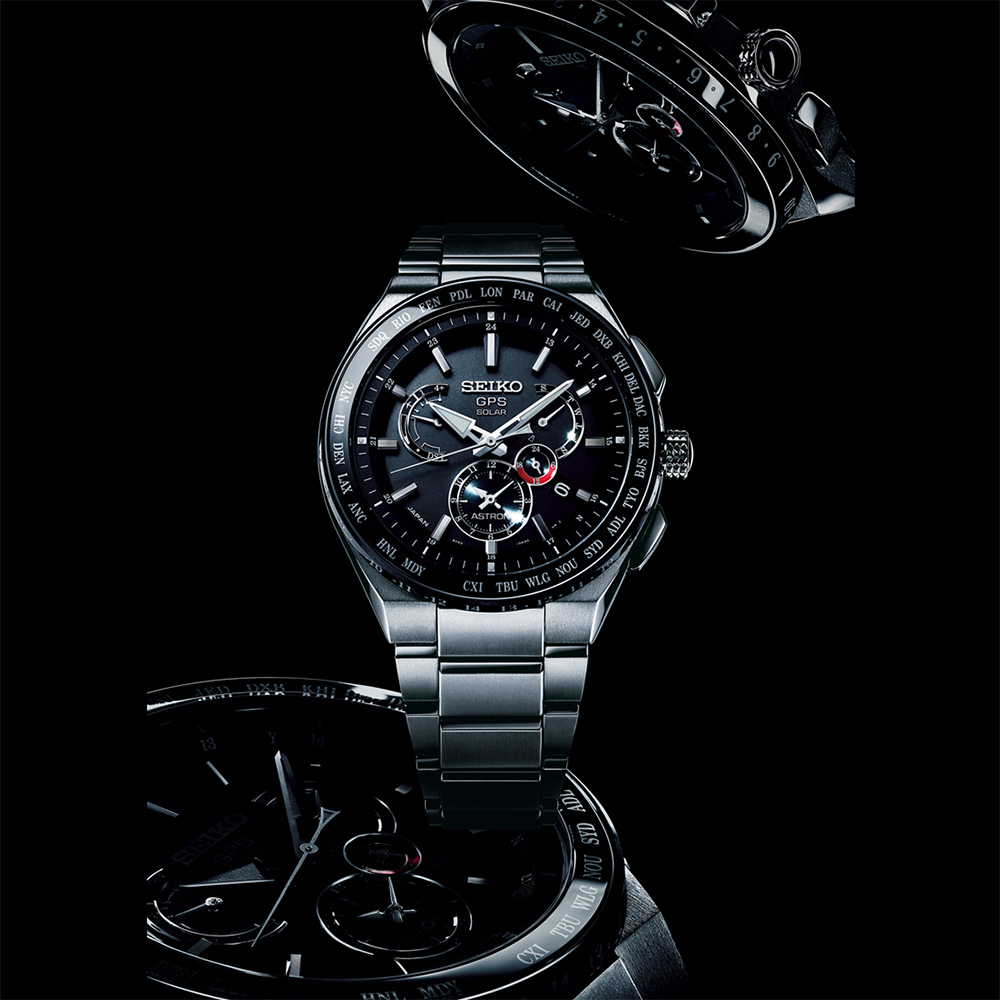 SEIKO精工ASTRON 8X53 雙時區鈦GPS衛星定位手錶(SBXB123J) | Astron