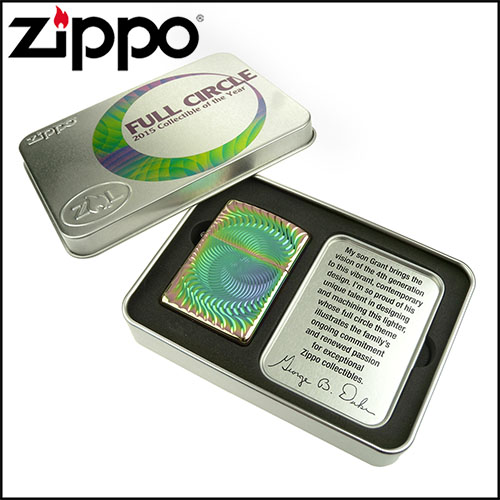 Zippo CIRCLE 2015年コレクタブル FULL