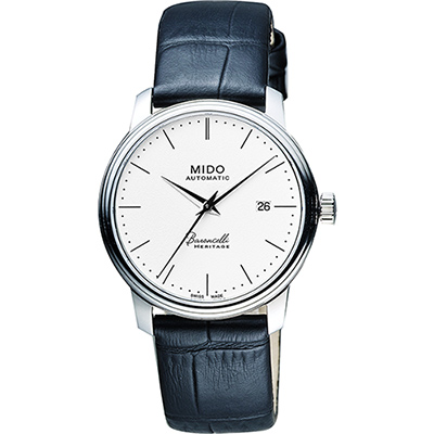 MIDO 美度 官方授權 Baroncelli III Heritage 復刻機械錶 開學換新季 送禮推薦-32mm M0272071601000