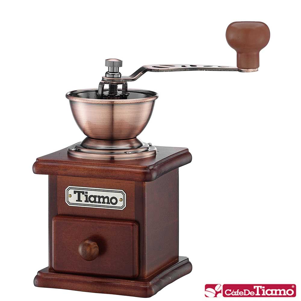 Tiamo 1107原木手搖磨豆機(HG6076) | 磨豆機| Yahoo購物中心