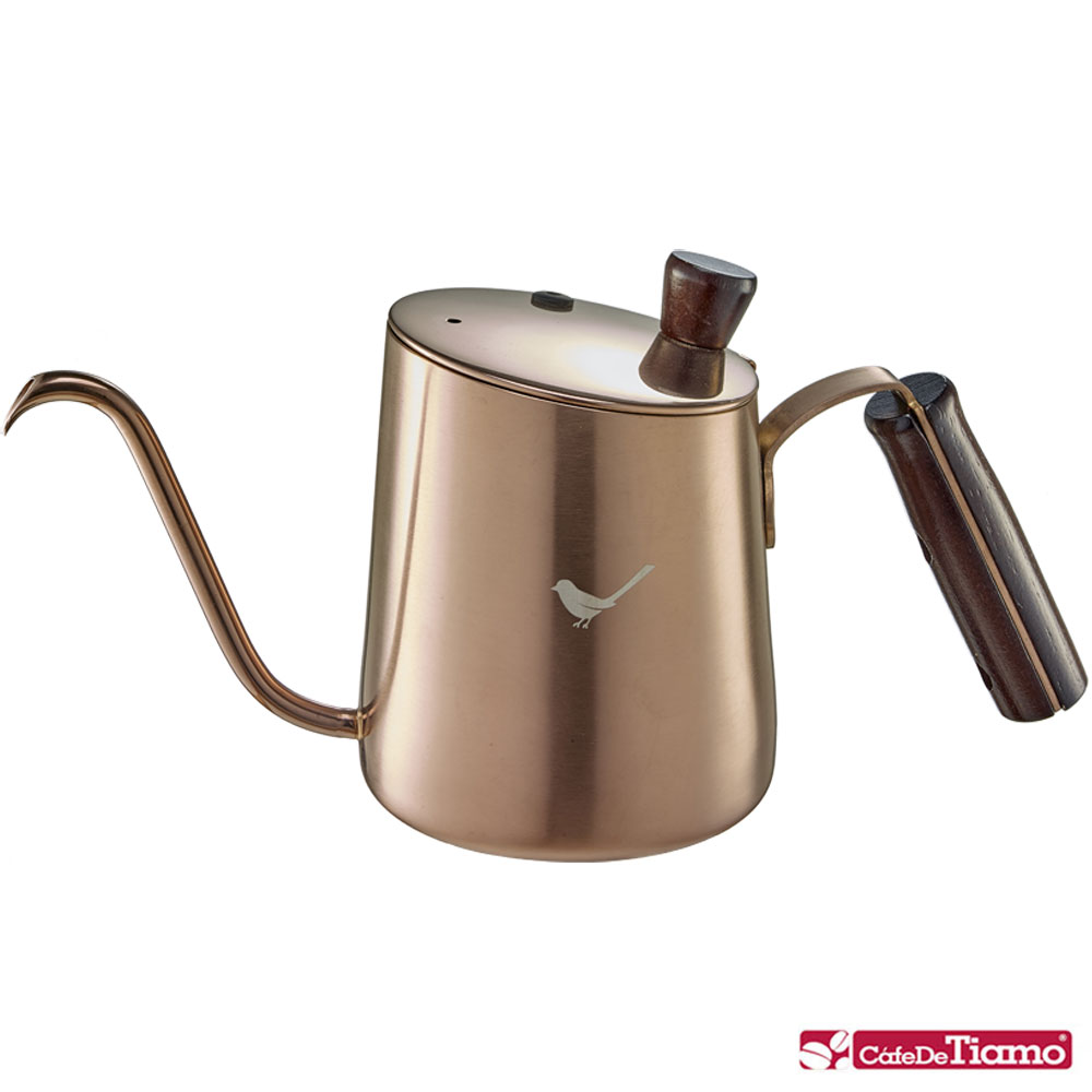 Tiamo 1506青鳥斜口細口壺700ml-玫瑰金(HA1632BZ) | 手沖壺| Yahoo購物中心