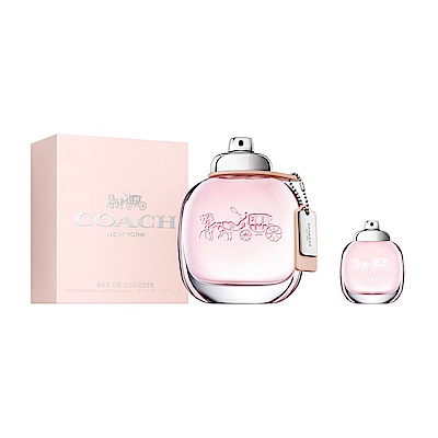 COACH 時尚經典女性淡香水90ml(贈送隨機小香乙瓶)