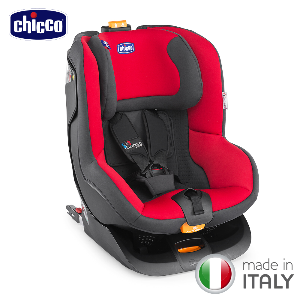 Isofix Oasys Chicco Chicco官方直營-Oasys Isofix安全汽座-糖心紅1