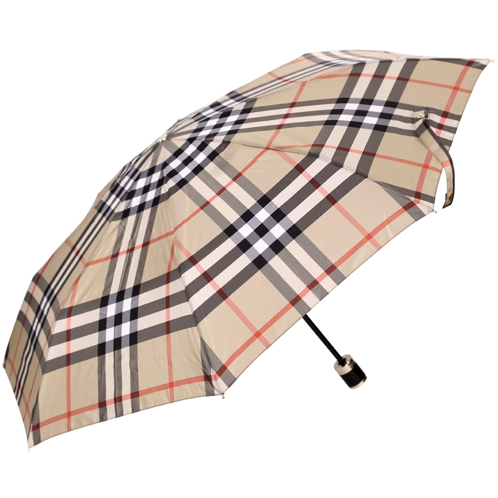 BURBERRY　長傘　雨傘 BURBERRY バーバリー 雨傘 メンズ 長傘 ブランド グレー