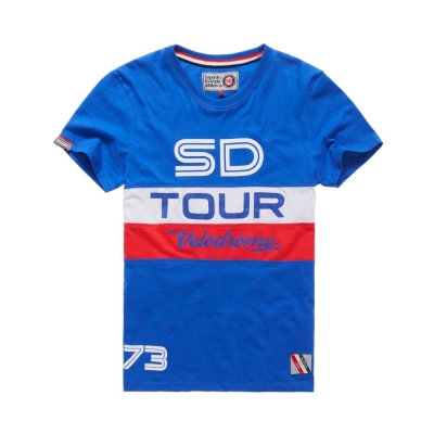 SUPERDRY 極度乾燥 短袖 文字T恤 藍色