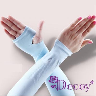 Decoy 夏日防曬 男女透氣涼感袖套 五色可選+隨機色