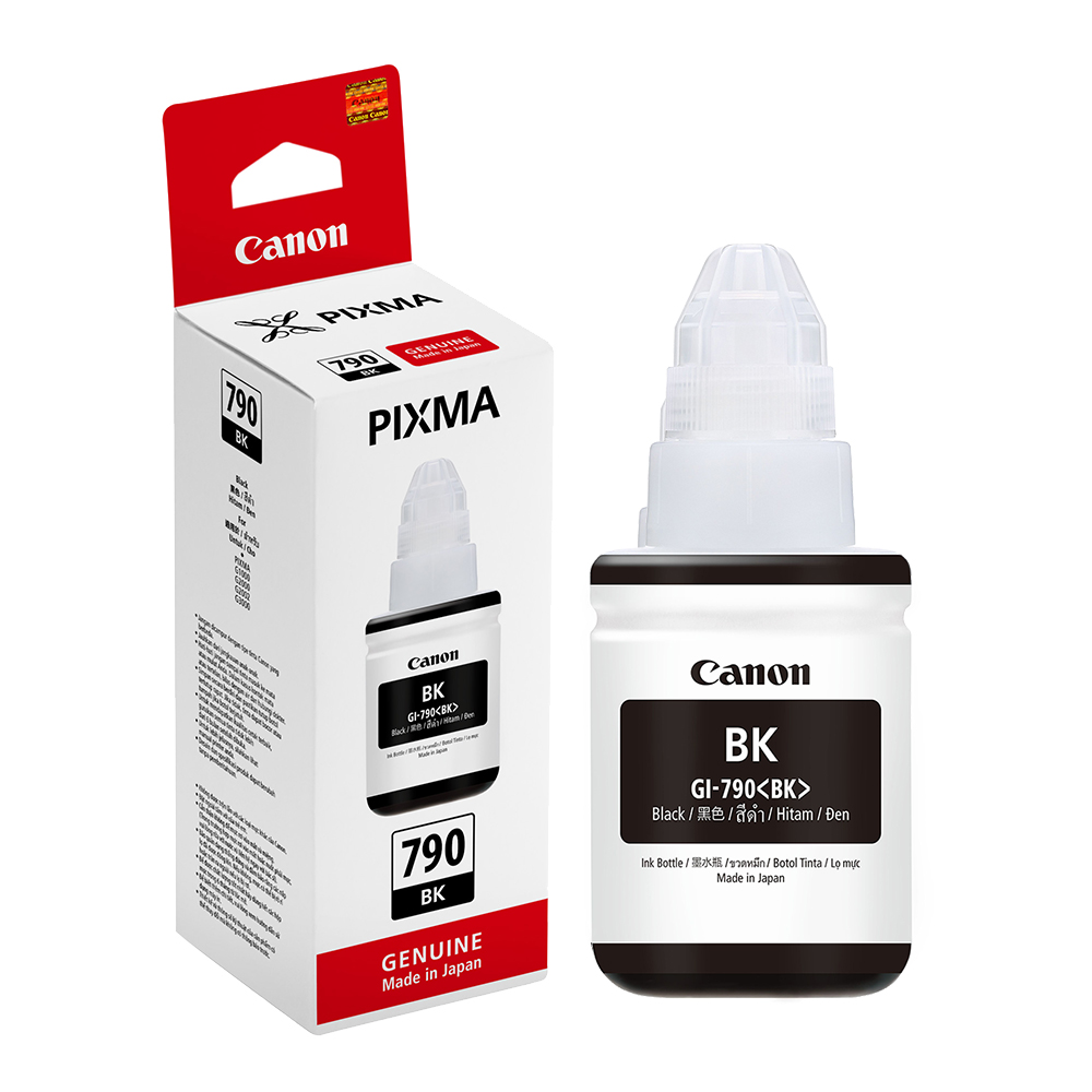 Canon GI-790BK G3000/G4000 原廠黑色墨水匣(G系列)