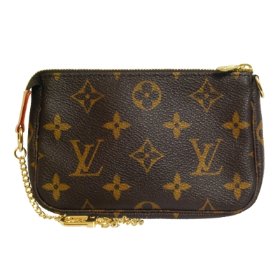LV M58009 經典MONOGRAM時尚小手拿包