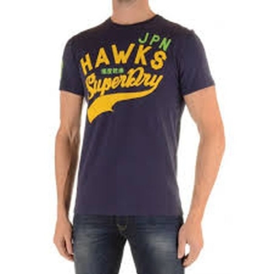 極度乾燥SUPERDRY 短袖 文字T恤 紫色