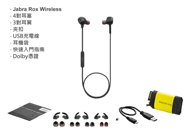 Jabra Rox Wireless HiFi入耳式藍牙耳機| Jabra Yahoo購物中心 - Main Image