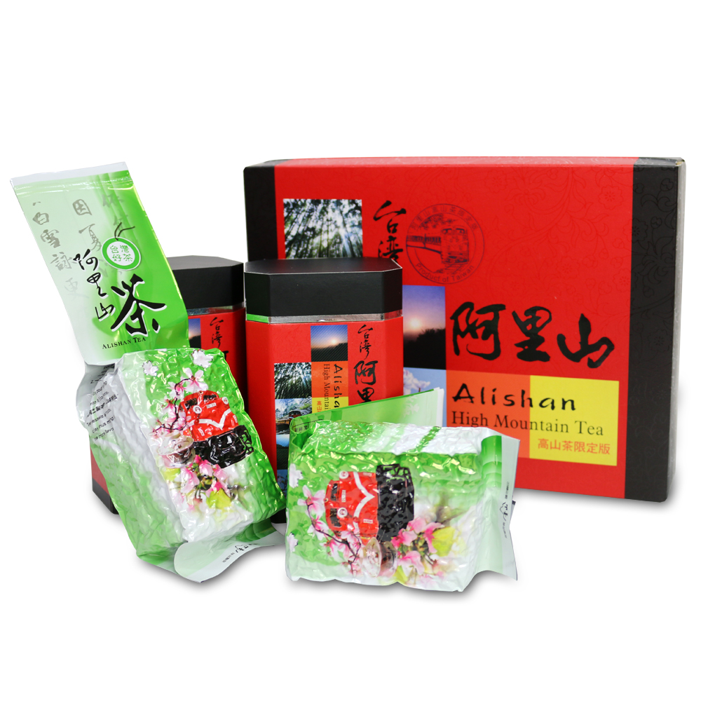 台灣茗茶阿里山高山茶2入禮盒(附提袋) | 紅茶/綠茶/烏龍茶| Yahoo購物中心