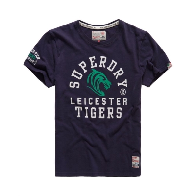 SUPERDRY 極度乾燥 短袖 文字T恤 深藍