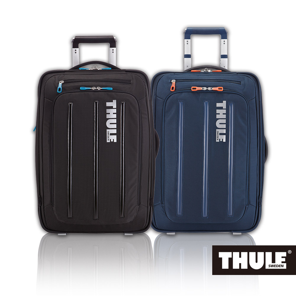 THULE-Crossover Carry22吋38L可背式行李箱TCRU-115-黑| 拉鍊框| Yahoo