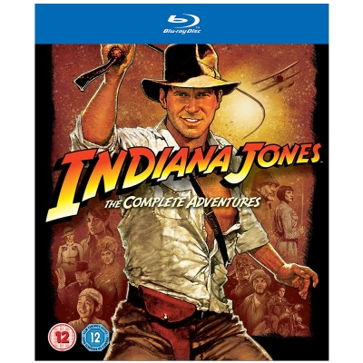 印第安納瓊斯 1-4套裝 Indiana Jones Quadrilogy 藍光 BD