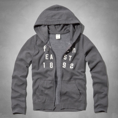 AF a&f Abercrombie & Fitch 小孩 連帽外套 灰 246