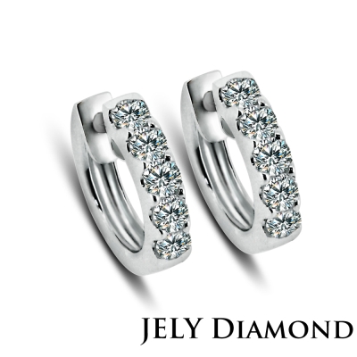 JELY TWINS 天然鑽石耳環
