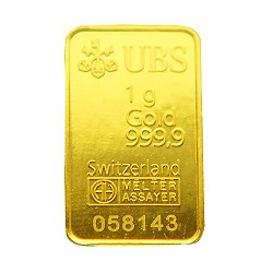 UBS kin.bar 1g 金　公式　正規品 UBS kin.bar 1g 金 公式 正規品 one-gram-ubs-gold-bullion-
