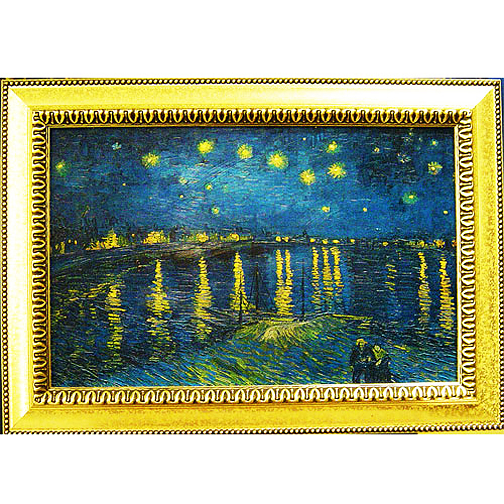 開運陶源《隆河上的星夜》 Vincent (60x43cm ) | 其他開運擺件| Yahoo