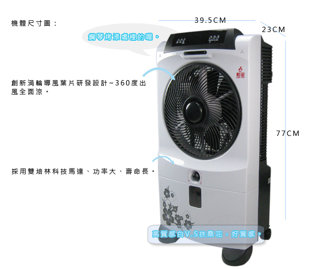 勳風微電腦霧化水冷扇(HF-5092HC) | 水冷/霧化扇| Yahoo購物中心