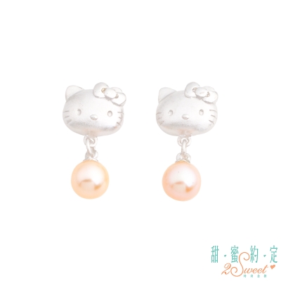甜蜜約定 HelloKitty 迷戀kitty純銀耳環