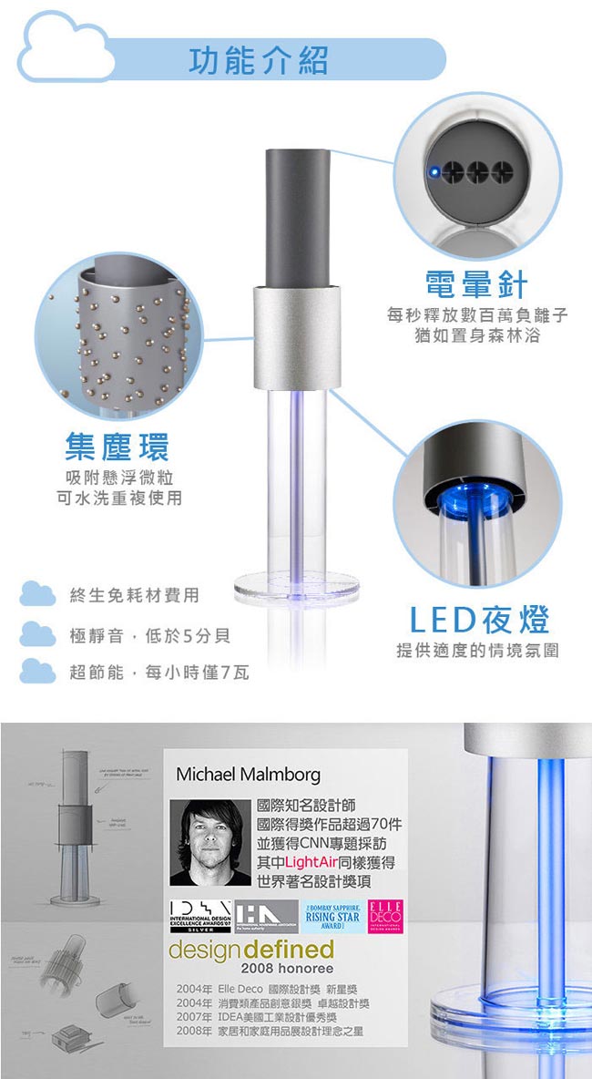 瑞典Lightair IonFlow 50 Signature 精品空氣清淨機| 15.1-20坪| Yahoo