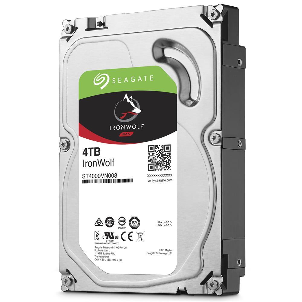 Seagate希捷IronWolf 4TB 3.5吋SATAIII 5900轉NAS專用碟(ST4000VN008