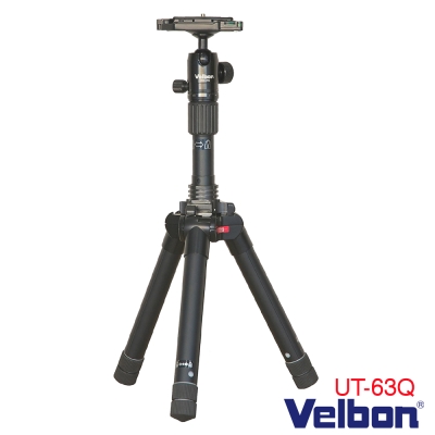 Velbon UT-63Q 偏心管反折腳架組(含雲台) | 中型腳架50-130cm | Yahoo