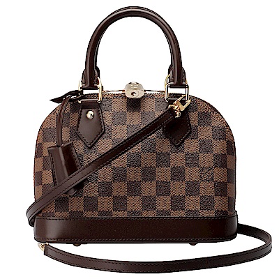 LV Louis Vuitton路易威登 N41221 經典DAMIER帆布ALMA BB手提/斜背手提包(迷你)