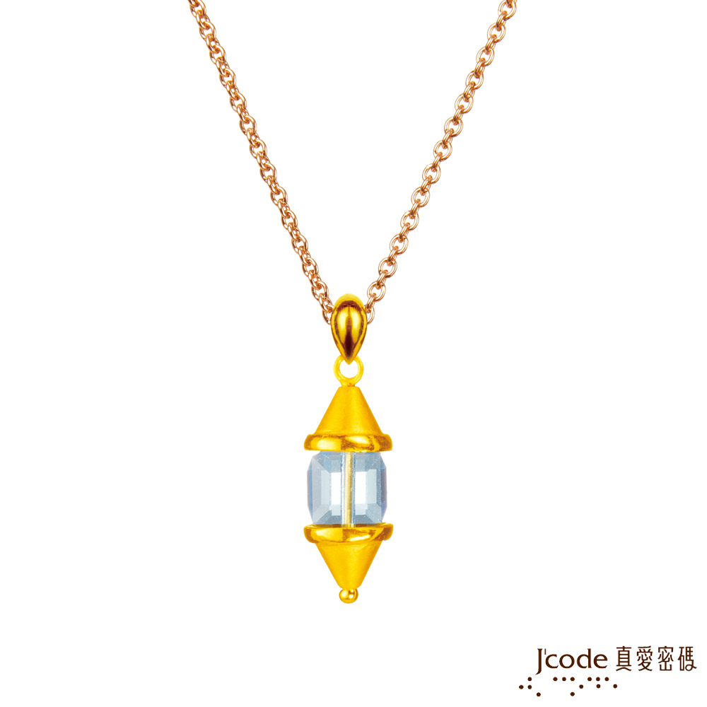 J code真愛密碼金飾戀愛假期黃金 白鋼項鍊-女 Jcode 真愛密碼